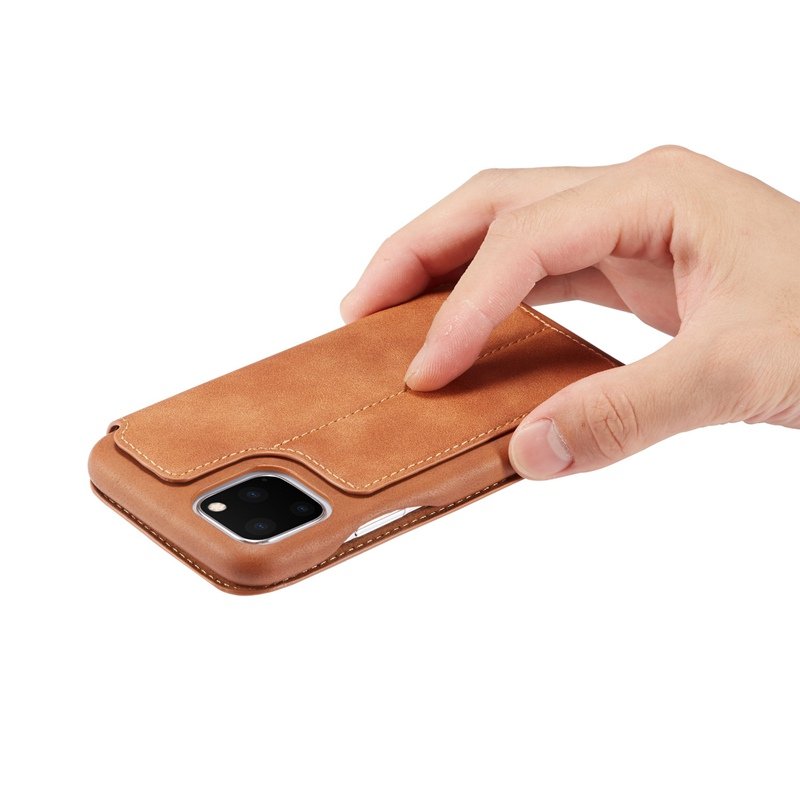Simple Flip Case For iPhone 16 15 Pro Max Case Leather Magnetic Luxury Case For Funda iPhone 15 Pro Max 16 Pro Coque Cover