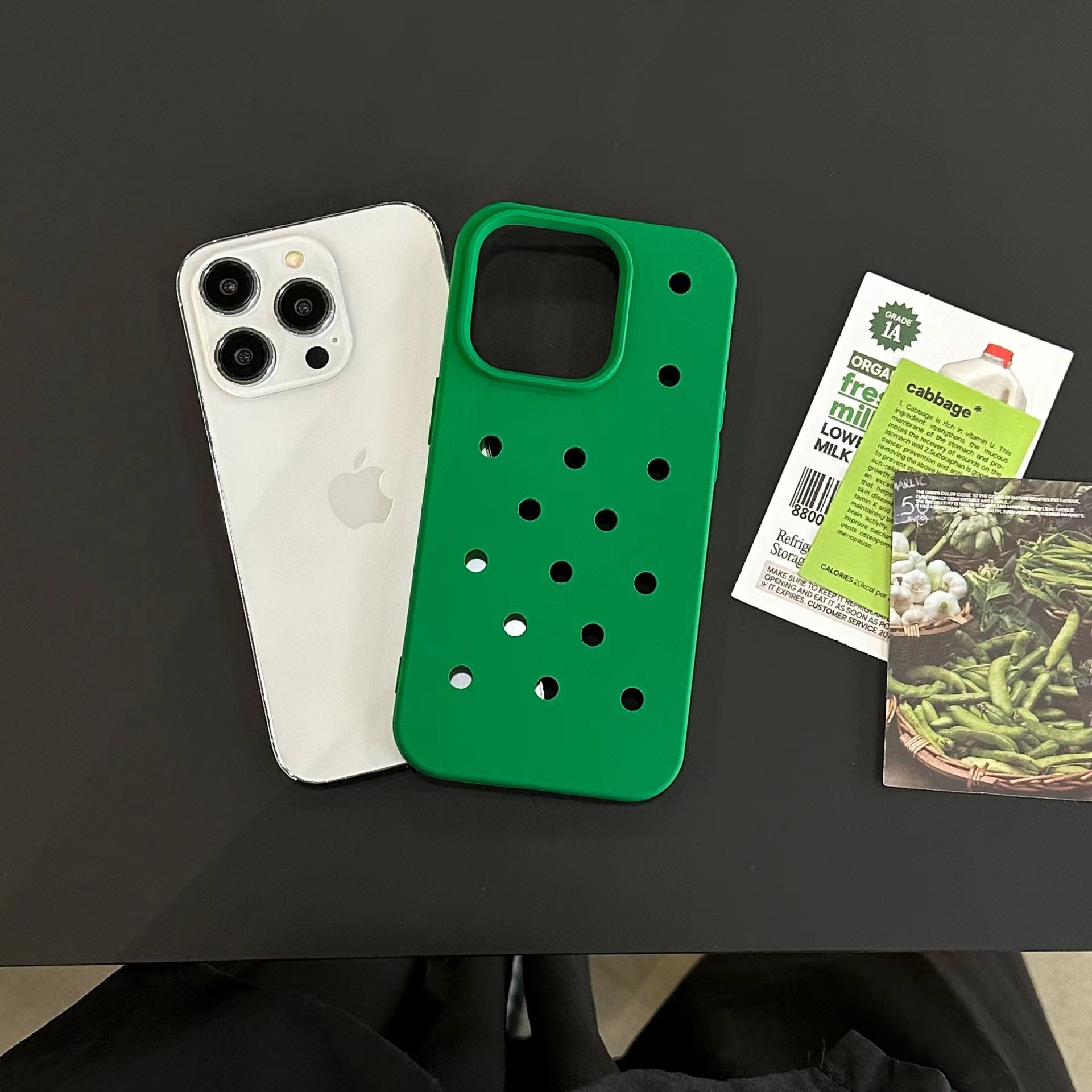 Factory Price Silicone Waterproof Cell Phone Case With Holes DIY Mobile Phone Case For iPhone 11 12 13 Pro Max