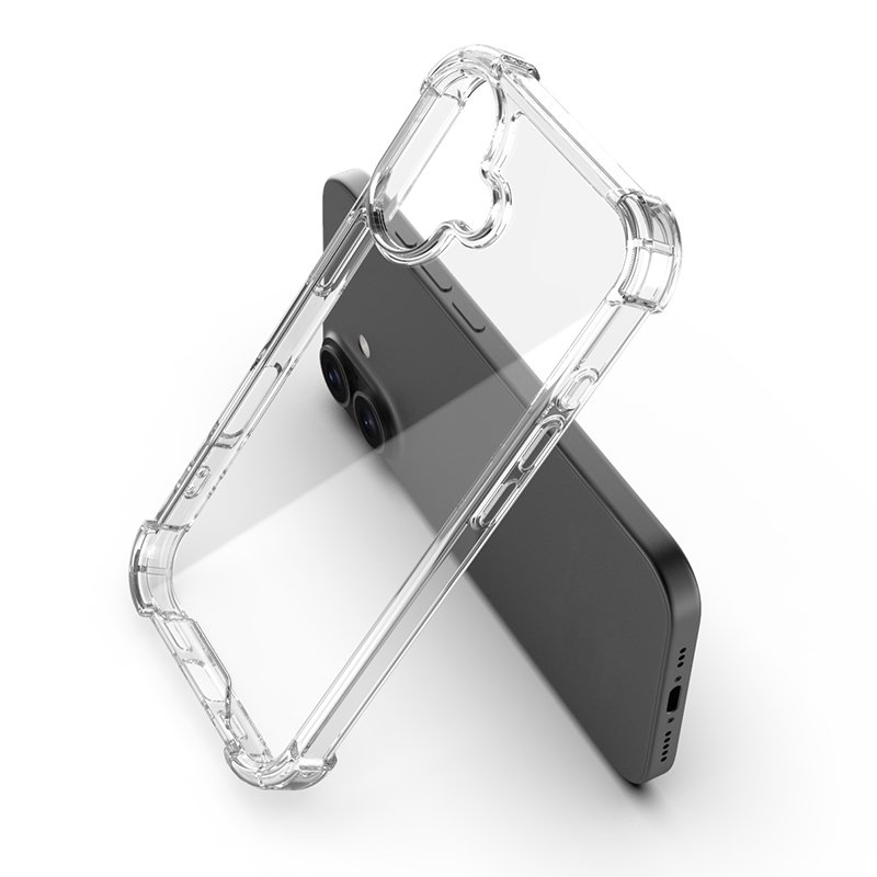 Case For iPhone 16 Pro Max PC Crystal Clear Hard Back Case 16 plus Minimalist For iPhone 16 Transparently shockproof Phone Case