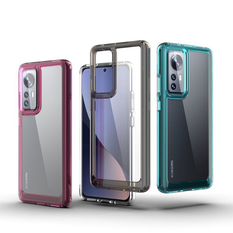 Case For xiaomi 12 5G Shockproof TPU PC Space Anti-yellow Phone Case For xiaomi 12 pro