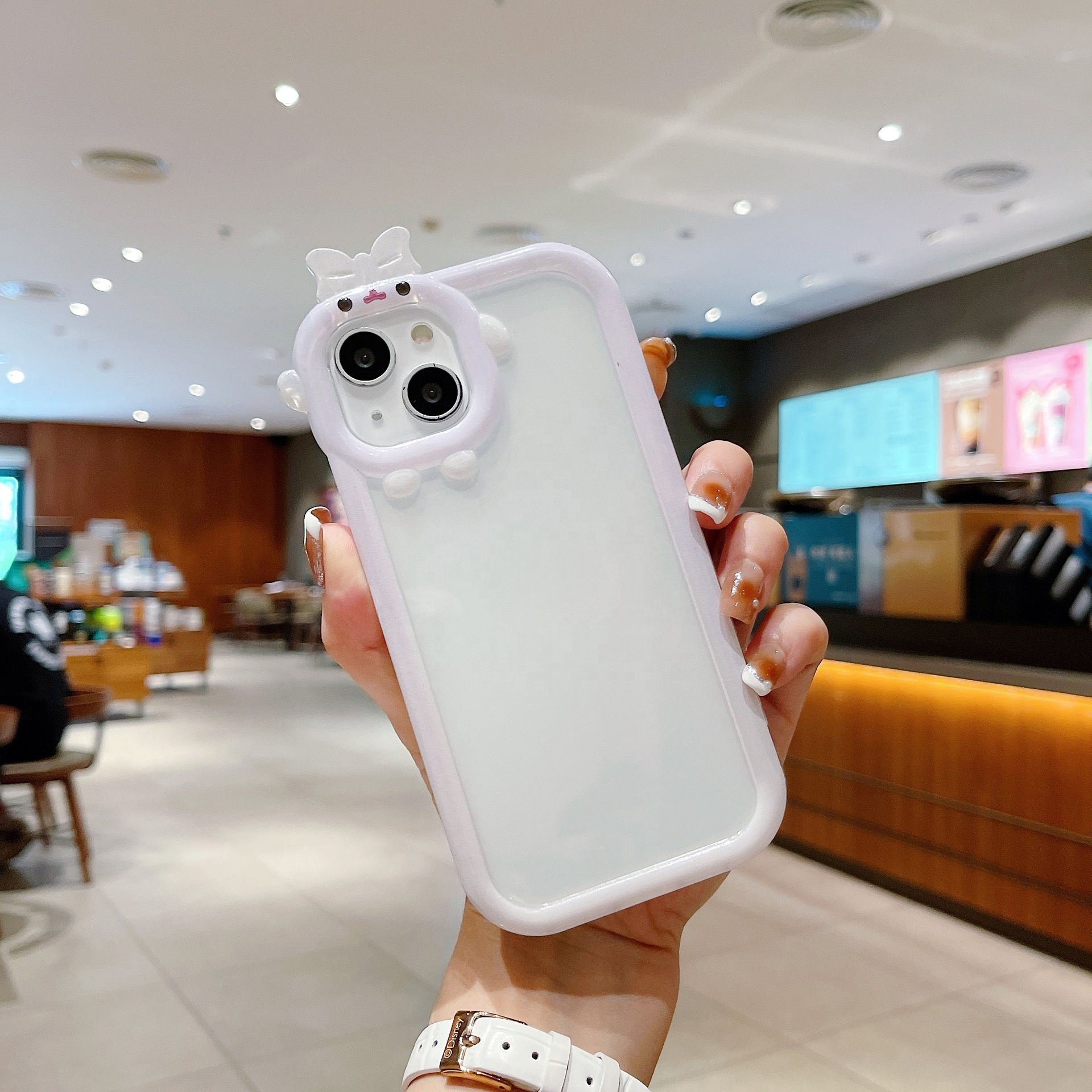 New Soft Tpu For Iphone Case Little Monster Cute Design Perfectly Fit Cover Mobile Phone Case For Iphone Anti-Scratched