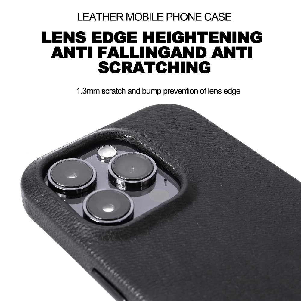 Zenos latest luxury design genuine leather phone case, custom printed design deerskin phone accessories for Iphone 13 Pro Max 14