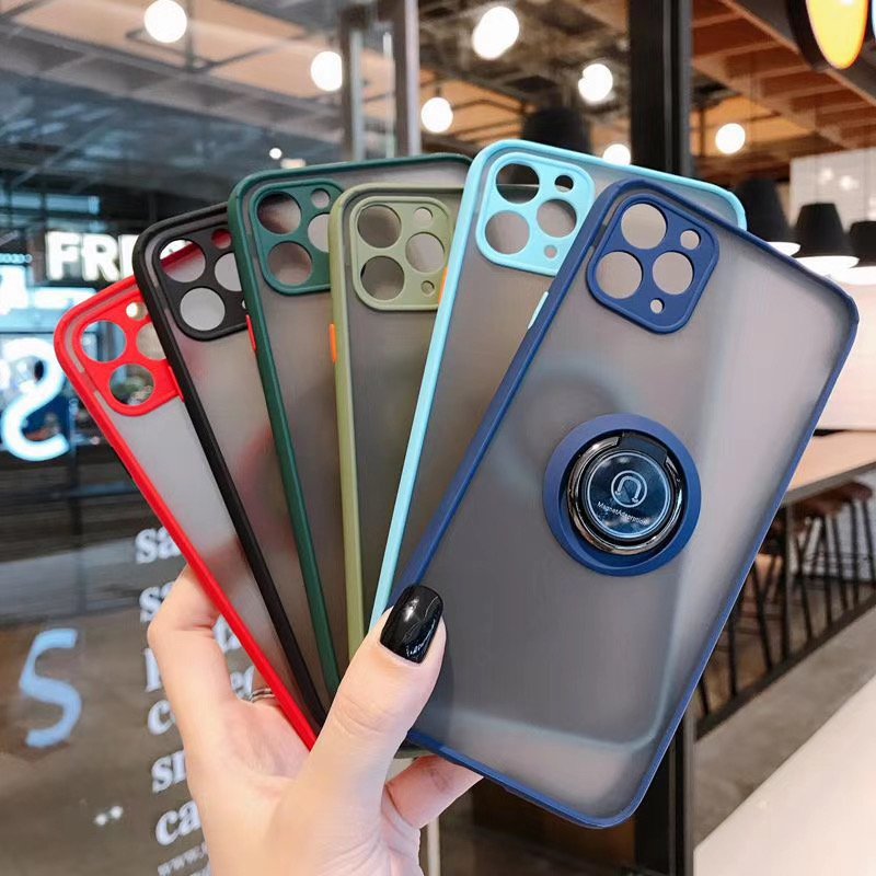 360 Rotation Ring Holder Mobile Phone Cases For Samsung A05 A05S A15 A25 A35 A55 Metal Kickstand Camera Screen Protection Cover