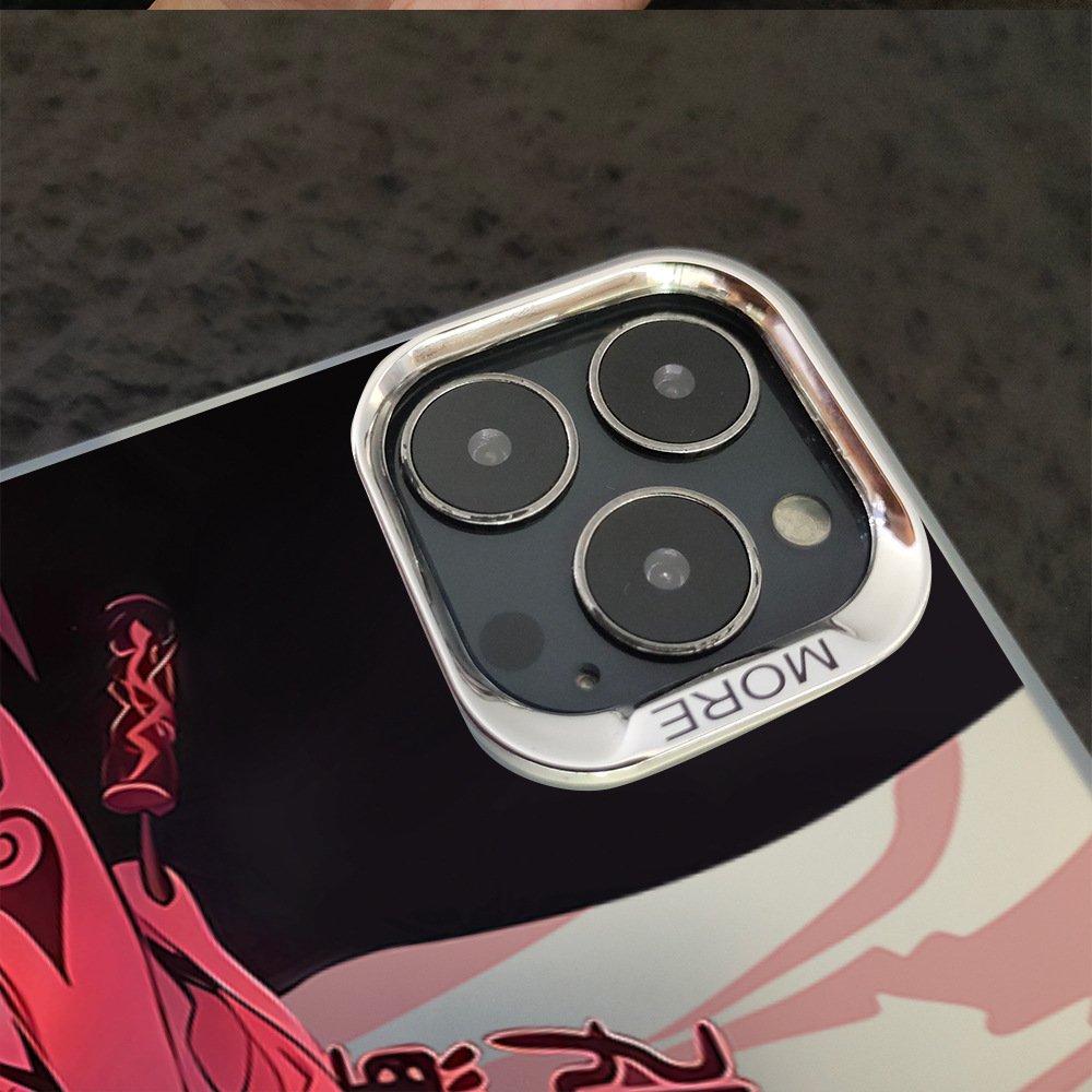 Electroplated color silver IMD Jujutsu Kaisen phone case for iphone 11 12 13 14 15 promax cartoon animation phone accessories