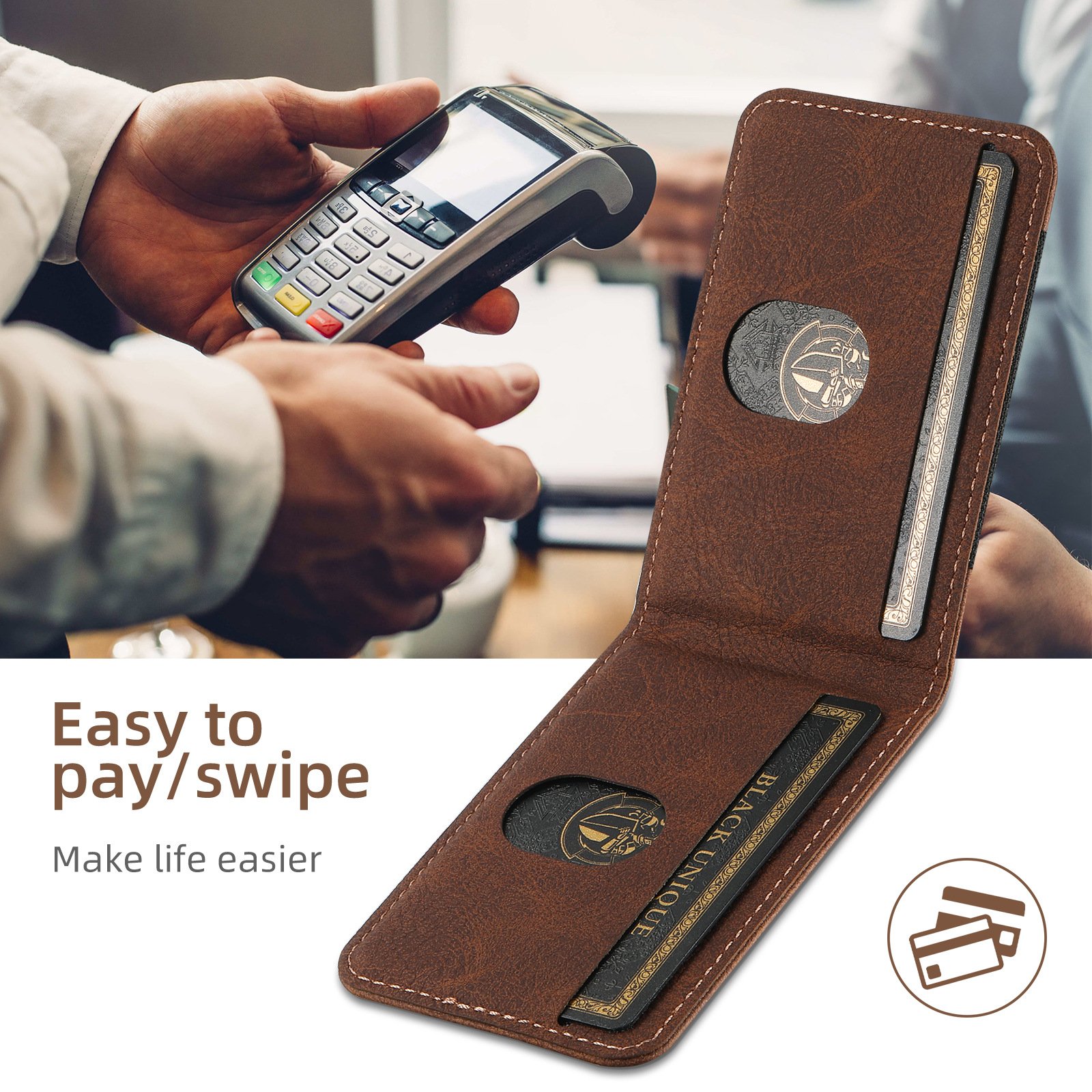 Mobile Phone Cases phone case Wallet Cover genuine Leather protective case