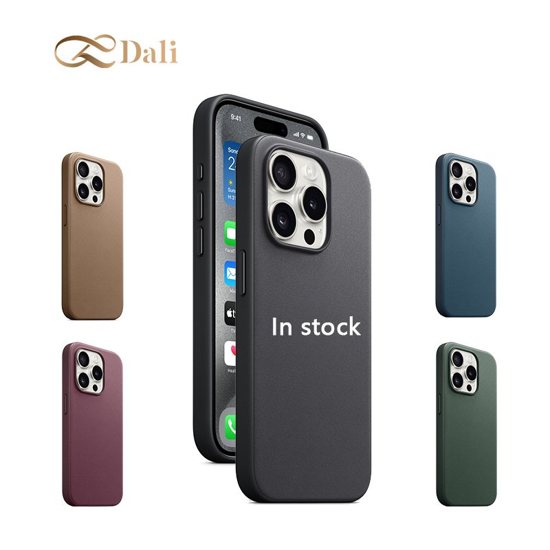 Magnetic Charging finewoven Phone Case For iPhone 15 pro max 15 Ultra 15 Plus 15 fabric phone Cover For iphone 15 plus 15 pro