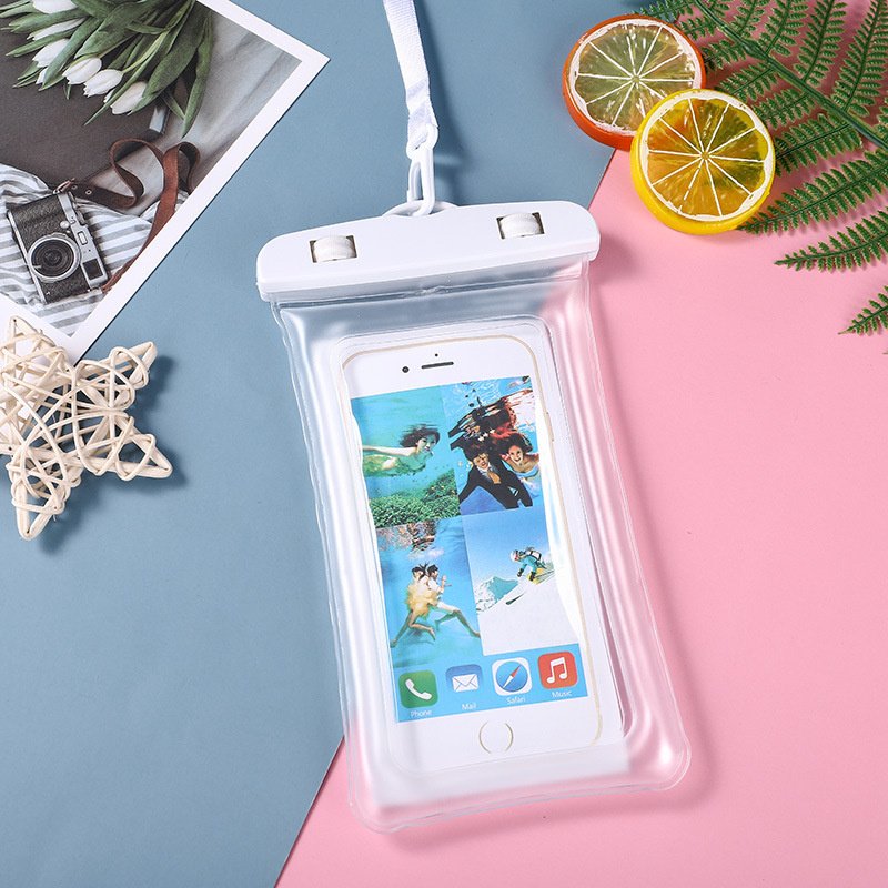 Universal Floating Airbag Waterproof Swim Bag mobile Phone Case For iPhone 12 13 14 Pro Max Samsung Xiaomi Redmi Huawei Pouch