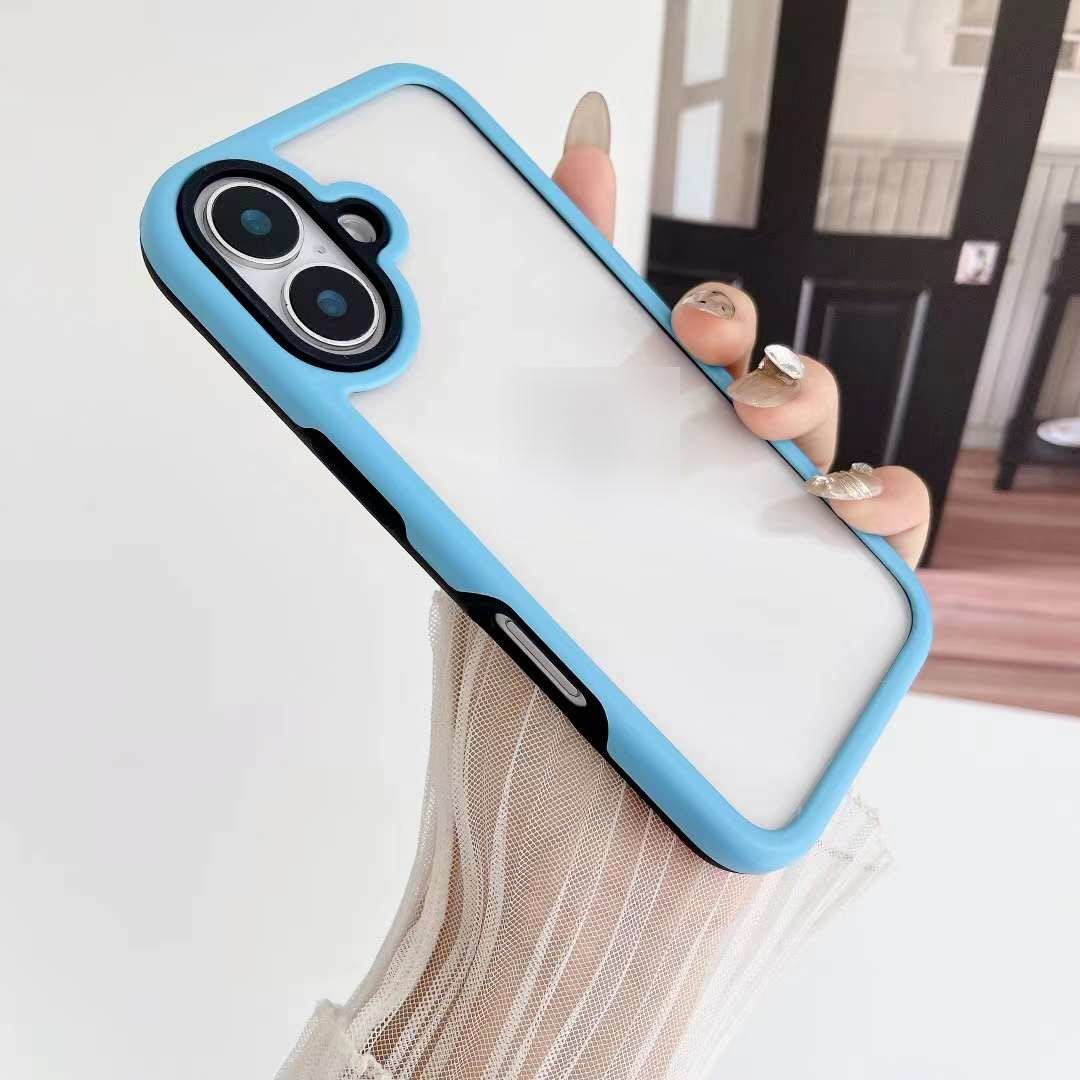 Deluxe Matte Macaron Color Waterproof and Shockproof Mobile Phone Cases for iPhone 16 15 14 13 12 Pro Max Plus