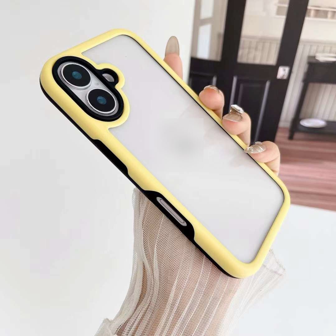Deluxe Matte Macaron Color Waterproof and Shockproof Mobile Phone Cases for iPhone 16 15 14 13 12 Pro Max Plus