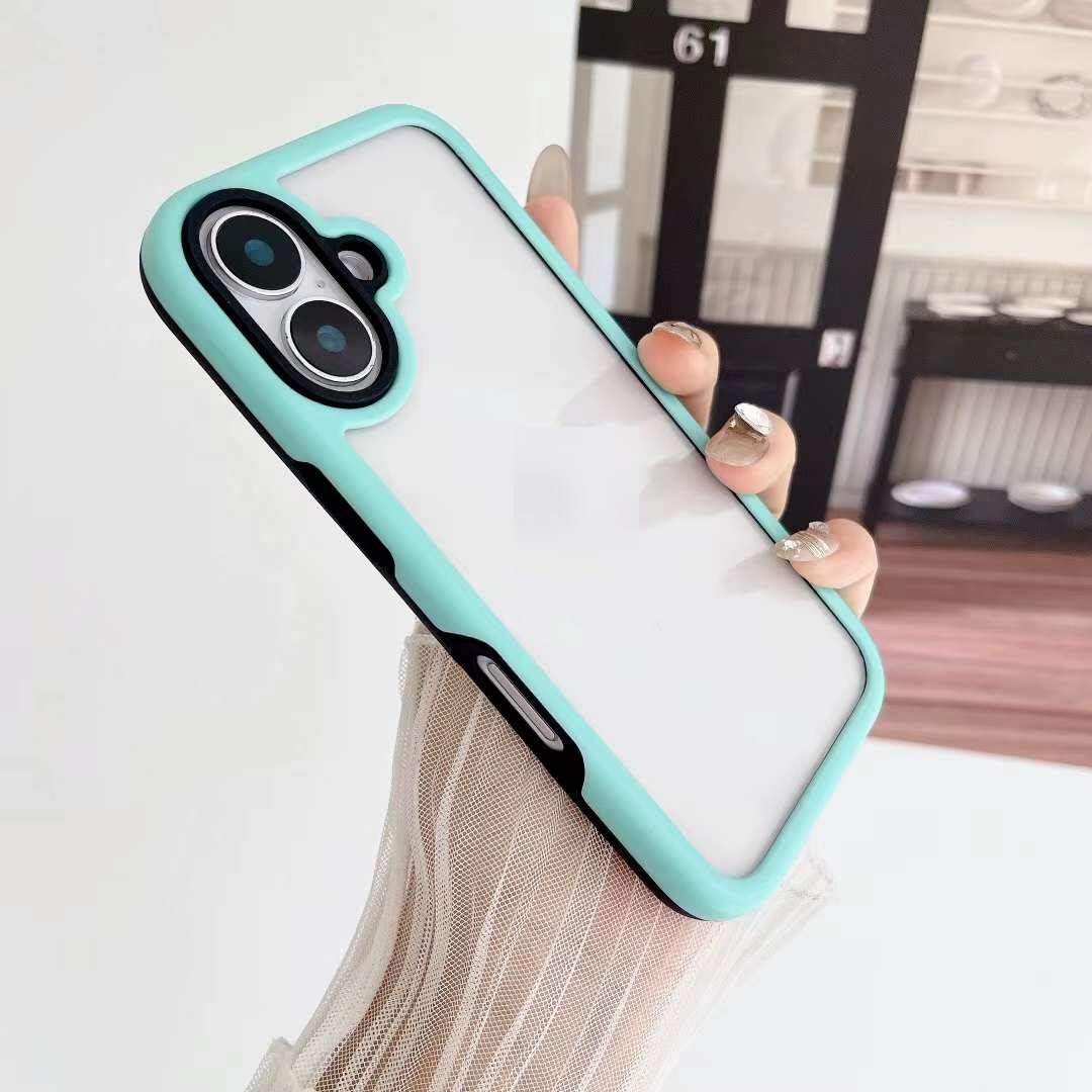 Deluxe Matte Macaron Color Waterproof and Shockproof Mobile Phone Cases for iPhone 16 15 14 13 12 Pro Max Plus