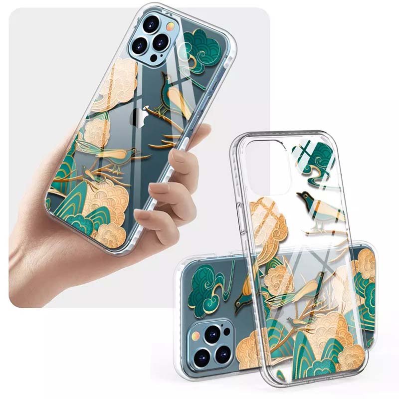 IML phone case TPU For Iphone 12/13/14/15 Shockproof phone case