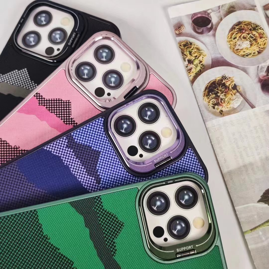 New Shockproof TPU Acrylic Fundas Mobile Phone Cases for Apple iPhone 12 13 14 15 16 Pro Max 5G Business PC Cover Accessory