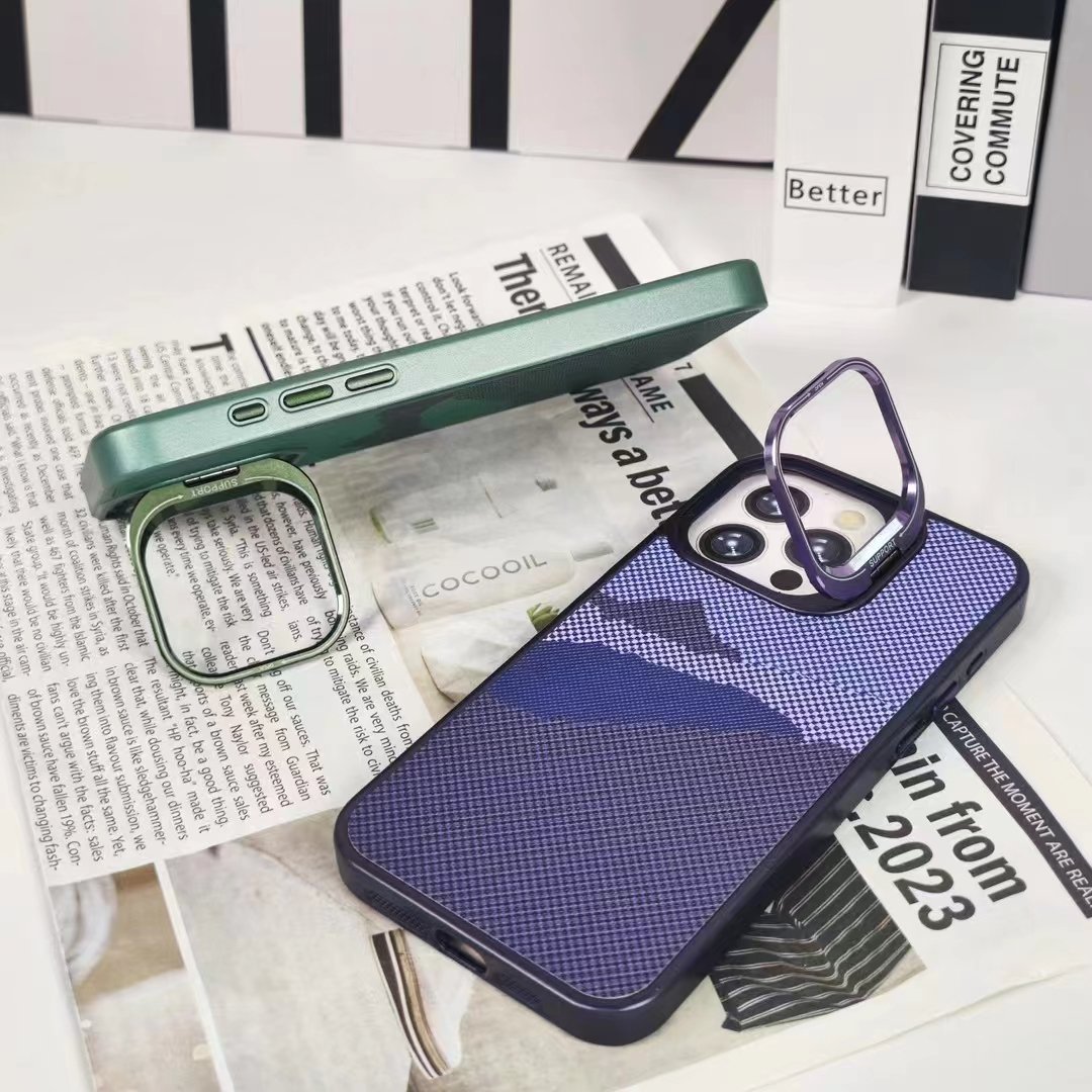 New Shockproof TPU Acrylic Fundas Mobile Phone Cases for Apple iPhone 12 13 14 15 16 Pro Max 5G Business PC Cover Accessory