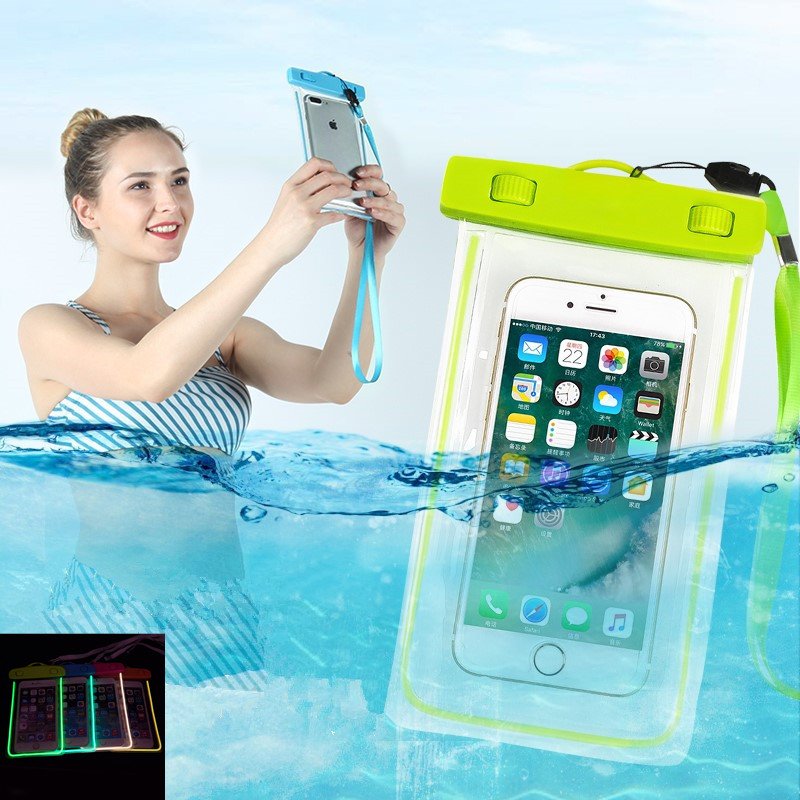 Environmental Universal Under Water Proof Dry Pouch Bag Case Cover Protector Holder For Iphone 14 Cell Phone