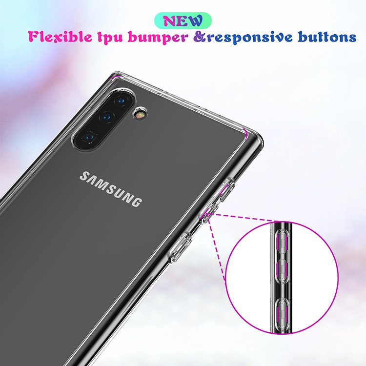 Transparent Clear Cover Phone Case For Samsung Note 10/s10/s10+ Tpu Mobile Phone Case Wholesale Phone Case