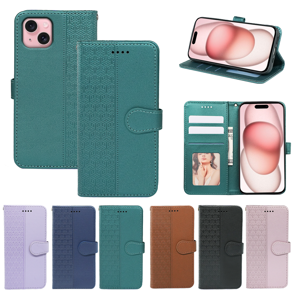 Flip Cover Wallet Leather Case For iPhone 16 15 14 Plus 11 12 13 Pro Max Magnetic Card Holder Mobile Phone Cases Bag