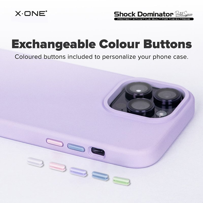 X-ONE Branded Shockproof Colorful TPU Silicon Mobile Phone Case For iPhone 14 15 16 Pro Max Phone Case