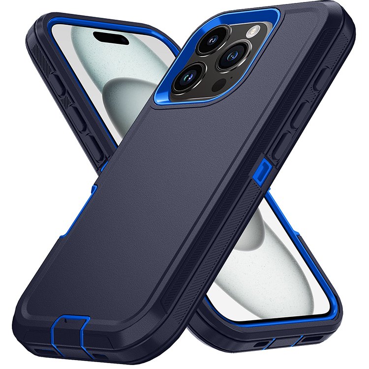 Rugged defender mobile case for robot iPhone 16 covers,hard soft heavy duty case for iPhone 16 cover,for iPhone 16 defender case