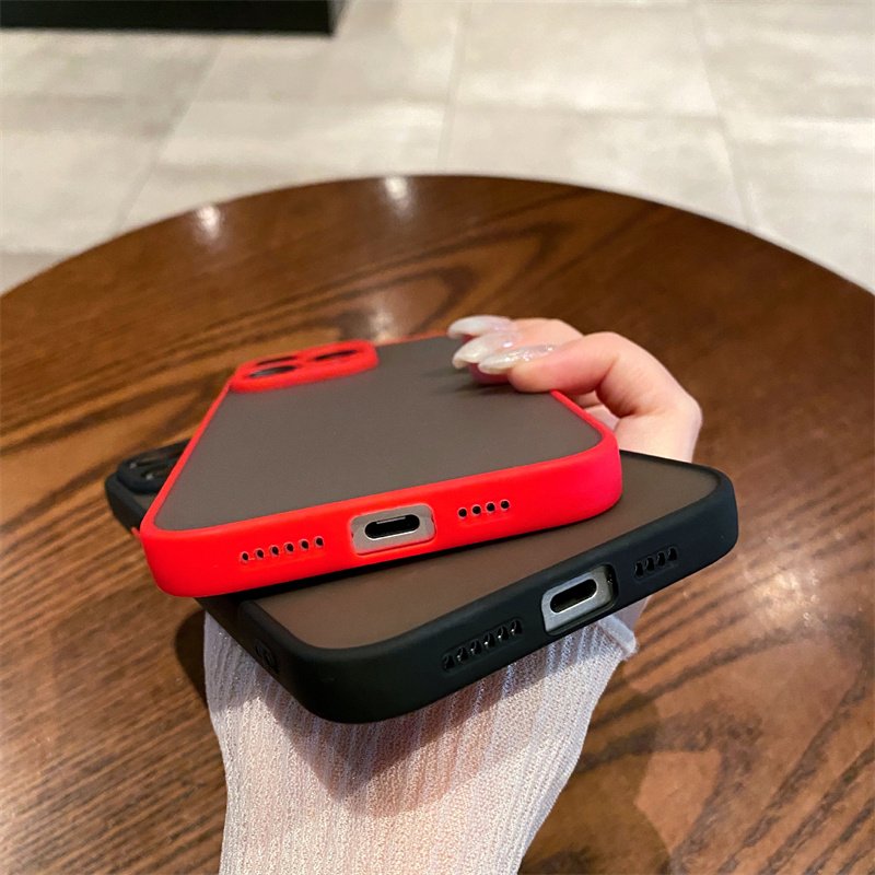 Translucent Frosted Acrylic Phone Case For iPhone 16 Pro Max 15 14 13 12 11 Xs Xr Xs Max 7 8 Matte Smooth Feel PC Mobile Cover