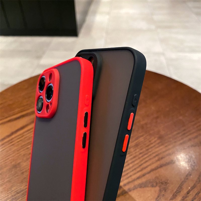 Translucent Frosted Acrylic Phone Case For iPhone 16 Pro Max 15 14 13 12 11 Xs Xr Xs Max 7 8 Matte Smooth Feel PC Mobile Cover
