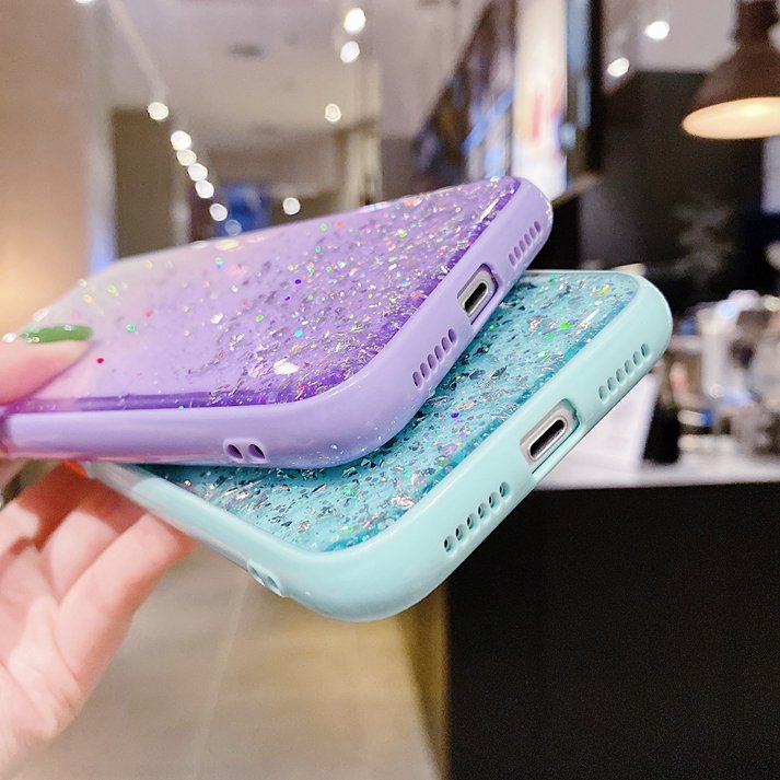 Camera Protect Bling TPU PC Cases For Xiaomi 10 Lite NOTE10 Lite Redmi NOTE 8 9 Pro Max 9A 9C Drop Gluing Gold Foil Star Cover