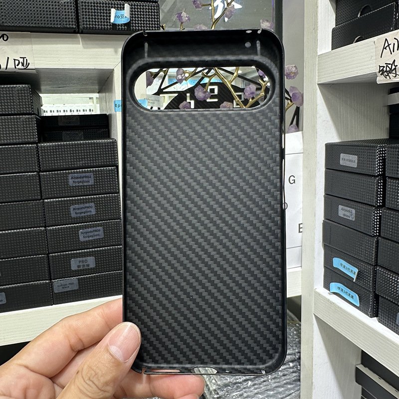 Mobile Phone Case for Google Pixel 9 Pro XL Real Carbon Fiber Cover Pixel9Pro Xl Anti-drop Hard Case