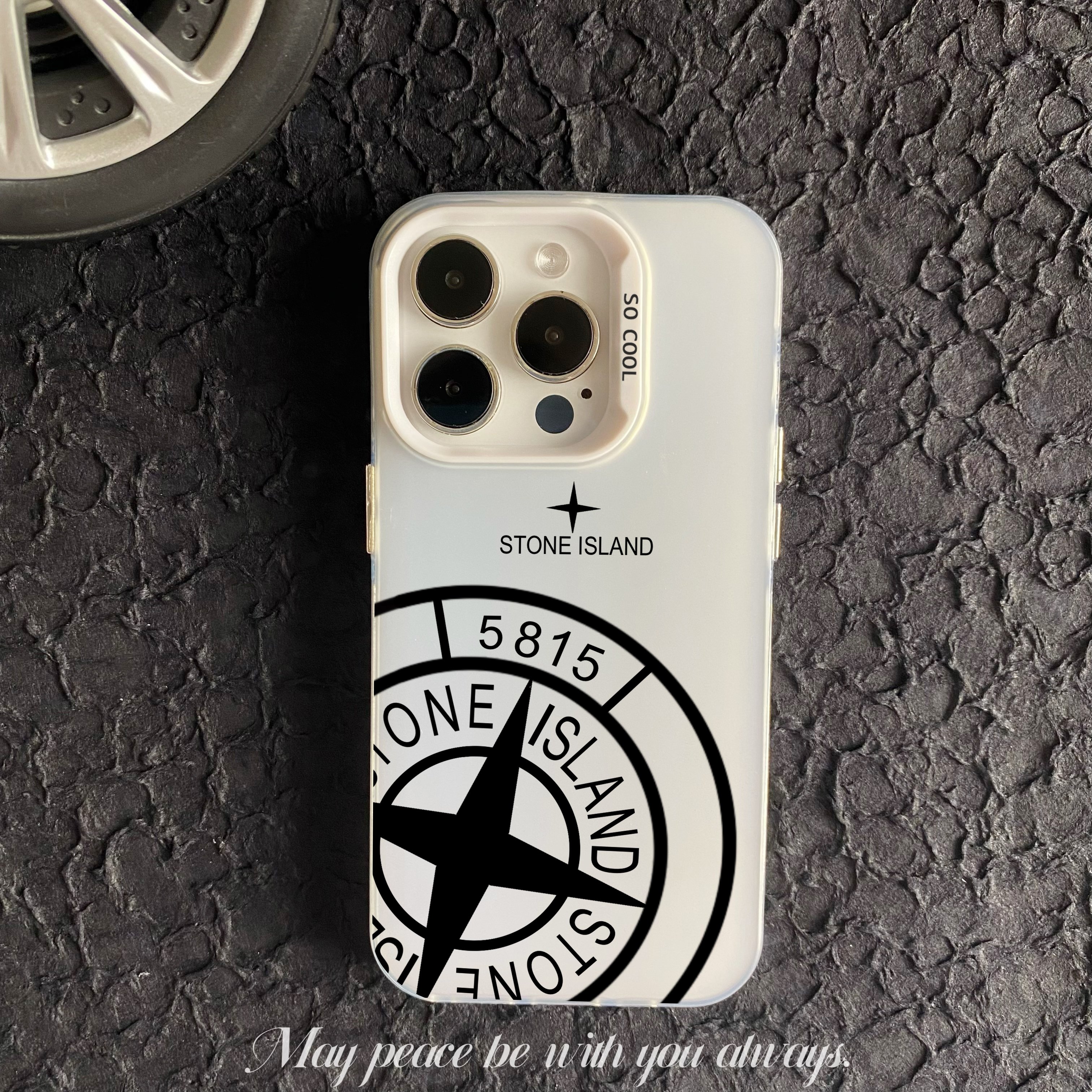Luxury Designer Phone Case For iPhone Xr Xs 11 12 13 14 15 pro Max Stone Iceland Case