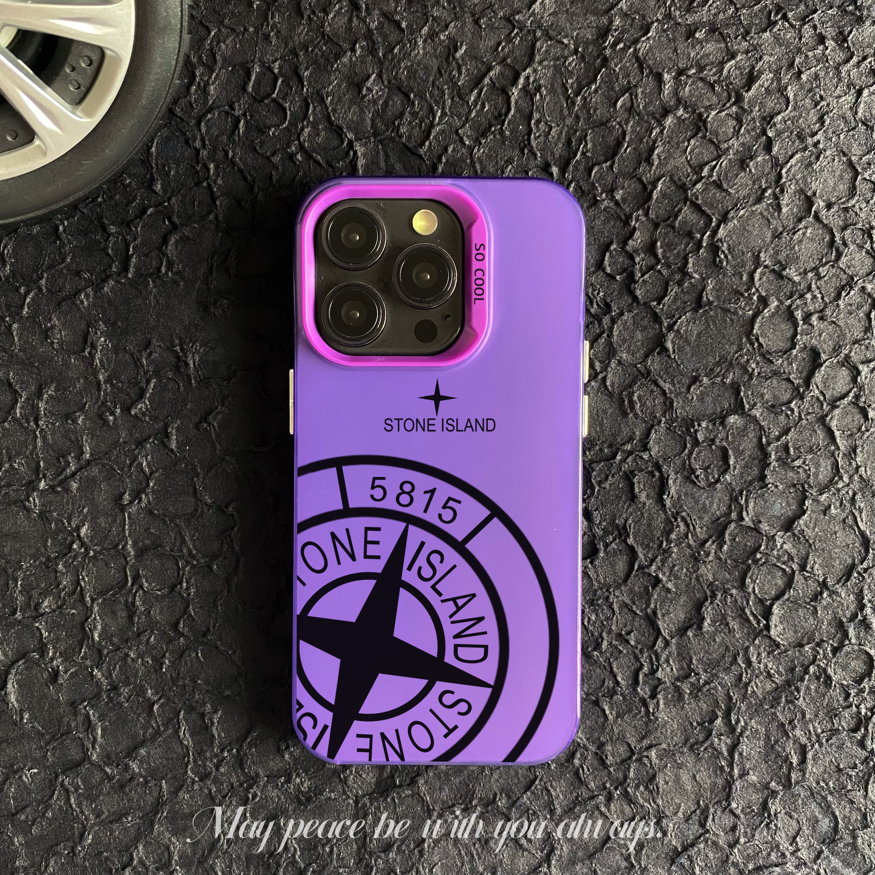 Luxury Designer Phone Case For iPhone Xr Xs 11 12 13 14 15 pro Max Stone Iceland Case