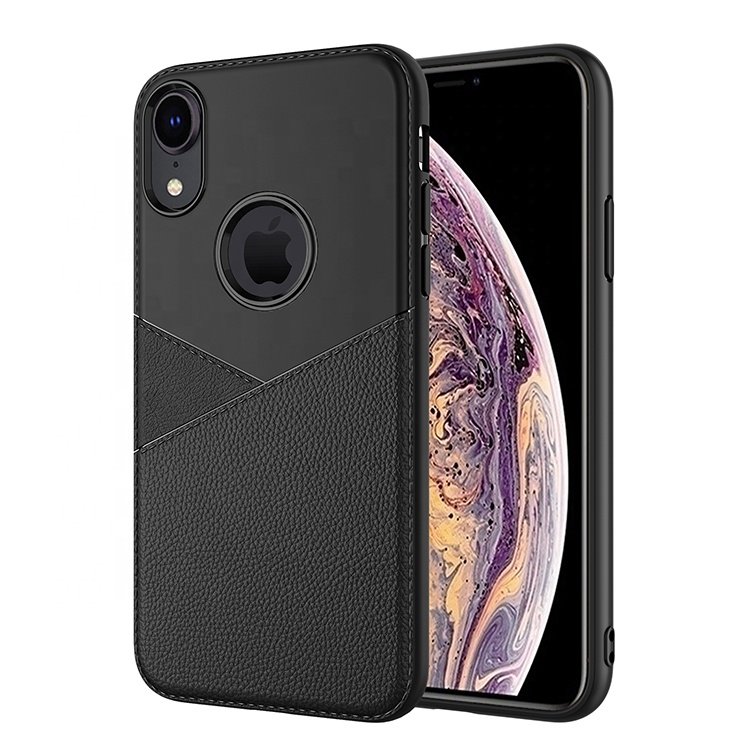 Top selling PU leather mobile phone case for iphone X XR XS MAX back cover protect case