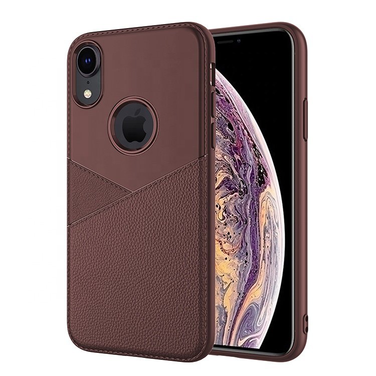 Top selling PU leather mobile phone case for iphone X XR XS MAX back cover protect case