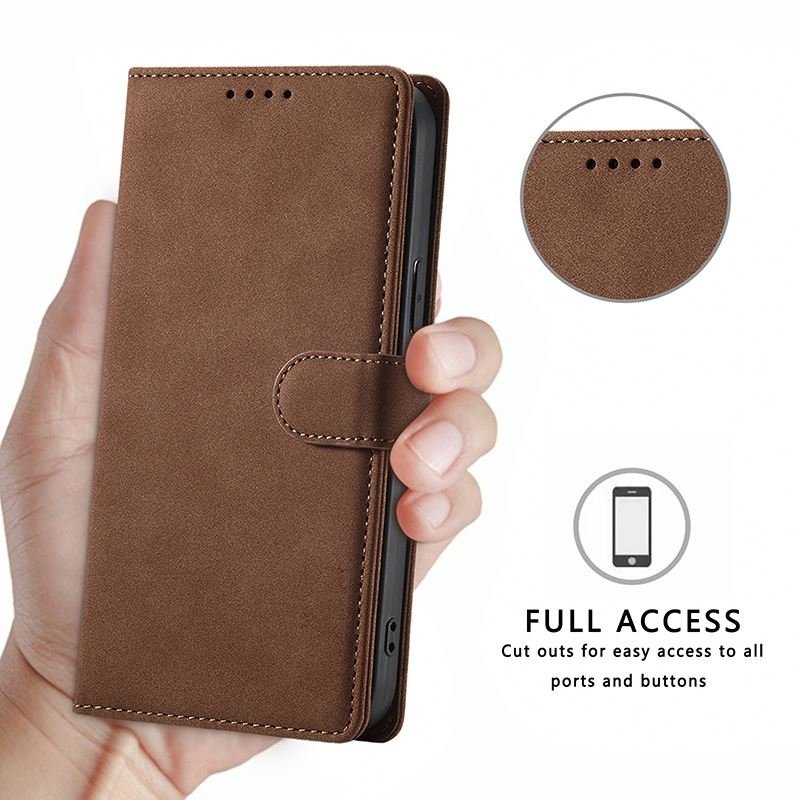 Luxury Multifunction Card Slots Wallet Mobile Back Cover RFID Pu flip leather phone cases for iphone 14 15 16 Pro max Xiaomi