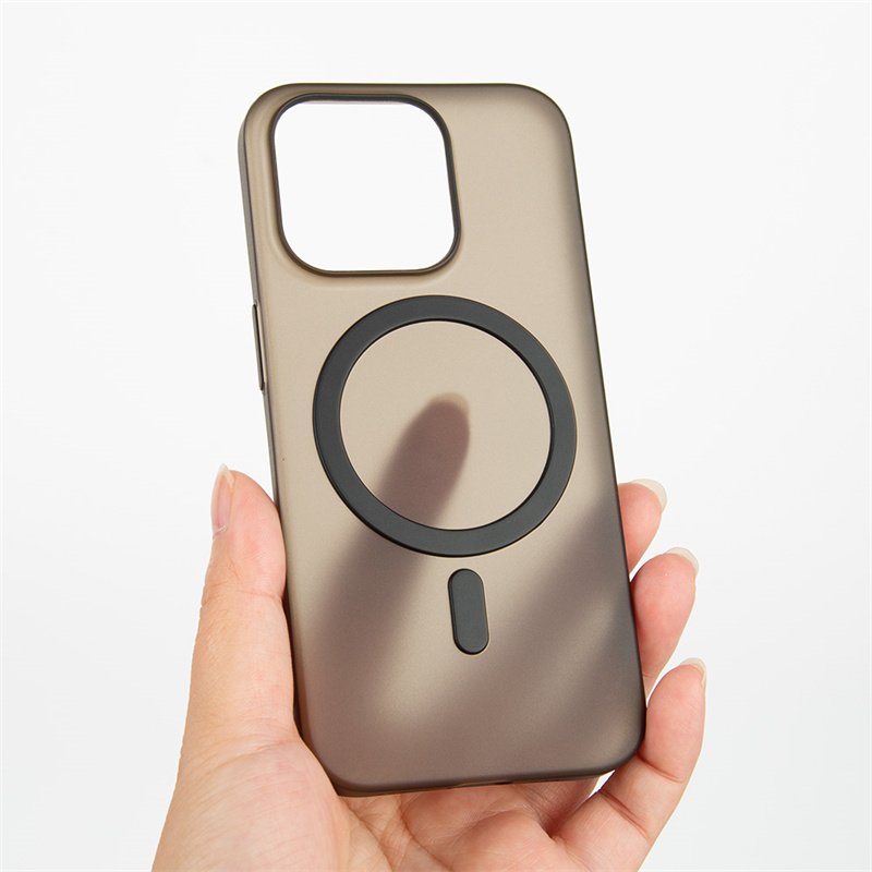 Thin Magnetic PP Phone Case For iPhone 16 Anti Yellowing Slim Matt Frosted Cell Phone PP Cover For iPhone 16 Pro Max Plus