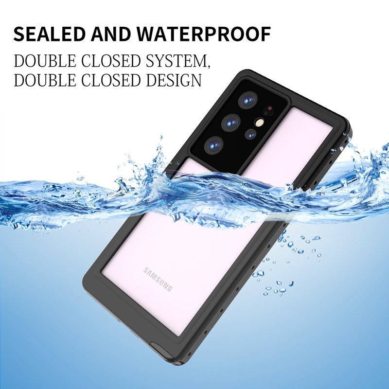 new arrival drop dust scratch proof 360 degree full body protection IP68 class waterproof case for s24 ultra S23 plus