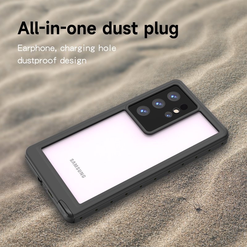 new arrival drop dust scratch proof 360 degree full body protection IP68 class waterproof case for s24 ultra S23 plus