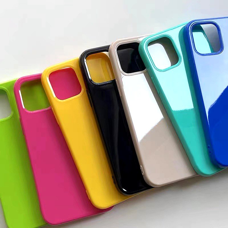 2022 Jelly case is suitable for iphone 13promax mobile phone shiny all-inclusive soft case for iphone12/7/8P mobile phone case