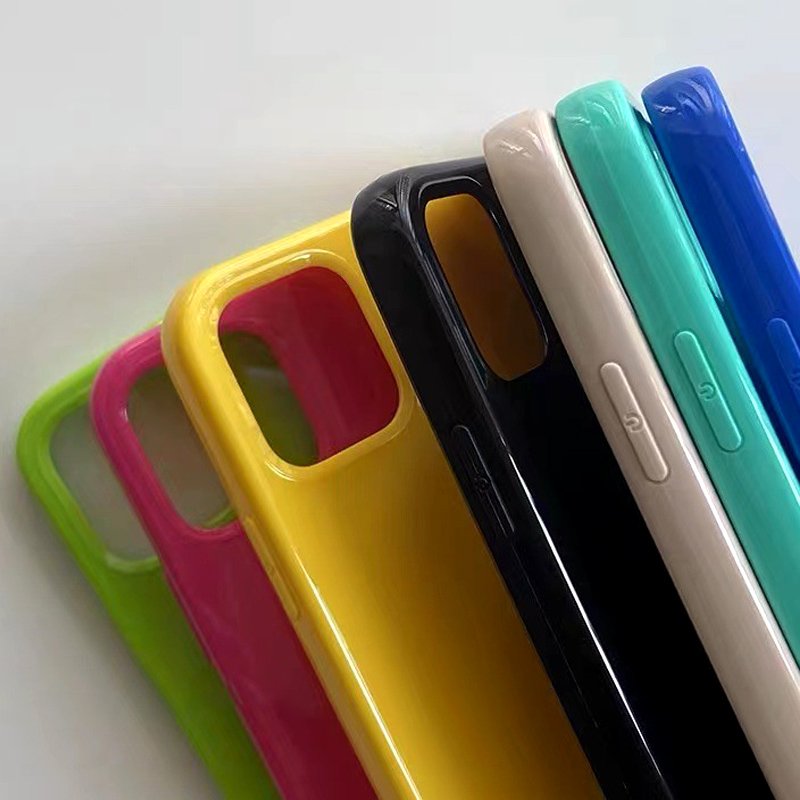 2022 Jelly case is suitable for iphone 13promax mobile phone shiny all-inclusive soft case for iphone12/7/8P mobile phone case