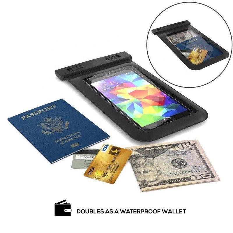2024 Universal Water Proof PVC Mobile Phone Cases Clear Pouch Waterproof Bag,Water Proof Cell Phone Bag With Lanyard