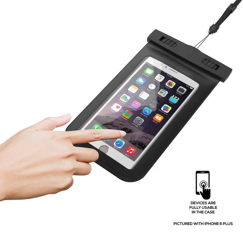 2024 Universal Water Proof PVC Mobile Phone Cases Clear Pouch Waterproof Bag,Water Proof Cell Phone Bag With Lanyard