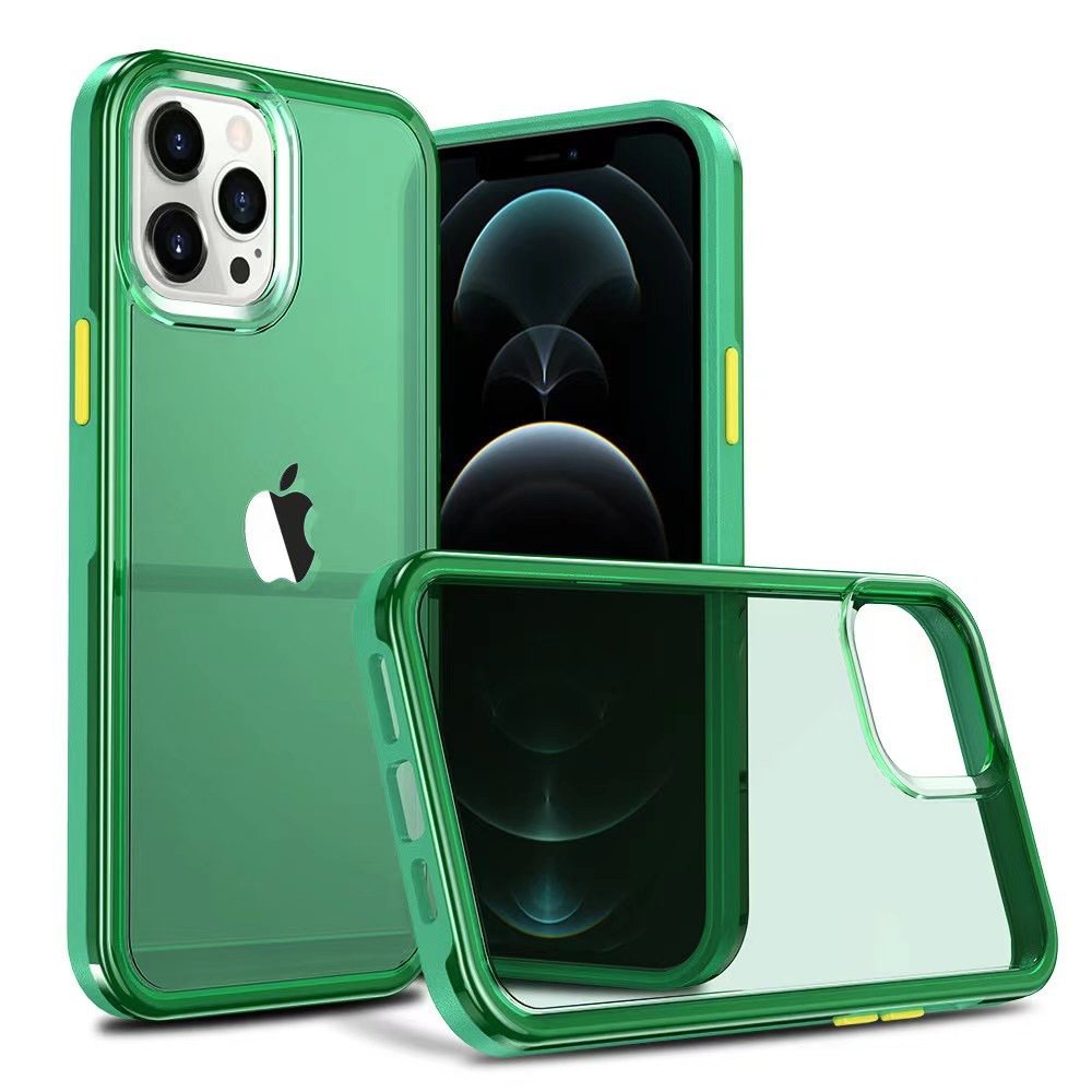 For iPhone 13 Pro Case Hybrid Soft Grip Matte Finish Clear Back Panel Ultra-Thin Slim Thin Fit Transparent Cover For Iphone 13
