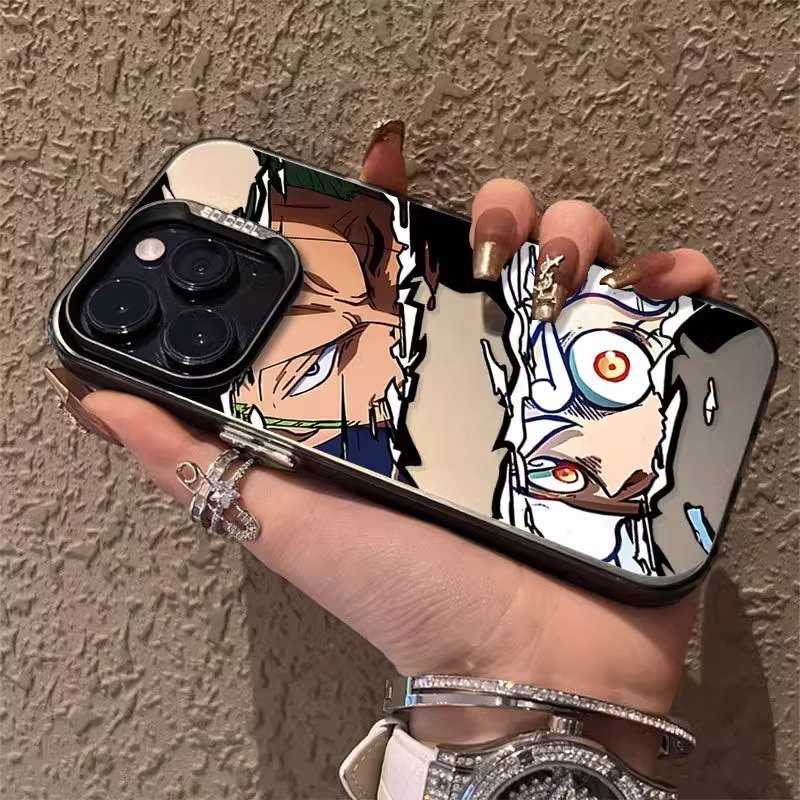 Bulk stocked tpu cartoon soft phone cover different models Japanese anime design mobile phone case