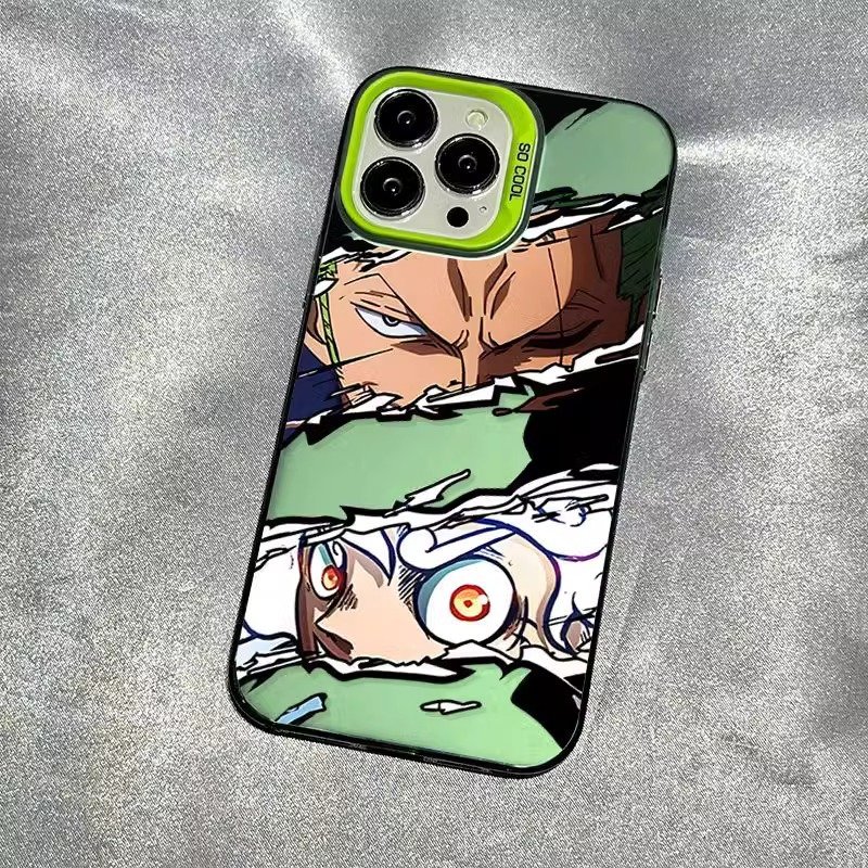 Bulk stocked tpu cartoon soft phone cover different models Japanese anime design mobile phone case
