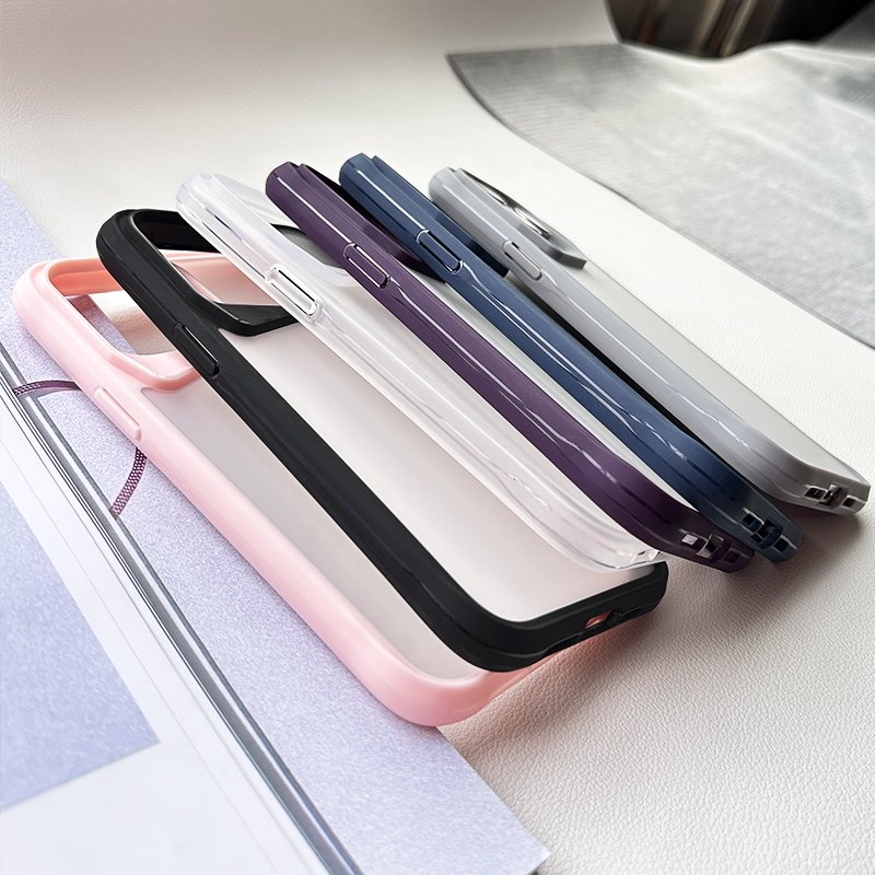 New skin feels matte TPU&PC material mobile phone case for iPhone 12 13 14 15