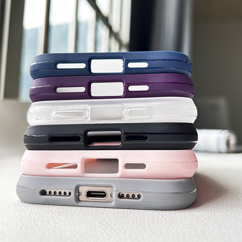 New skin feels matte TPU&PC material mobile phone case for iPhone 12 13 14 15
