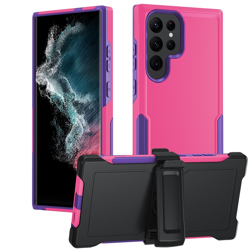 Protector For Samsung S23 S23Plus S23 Ultra Shockproof TPU+PC Defender Phone Case Accessories