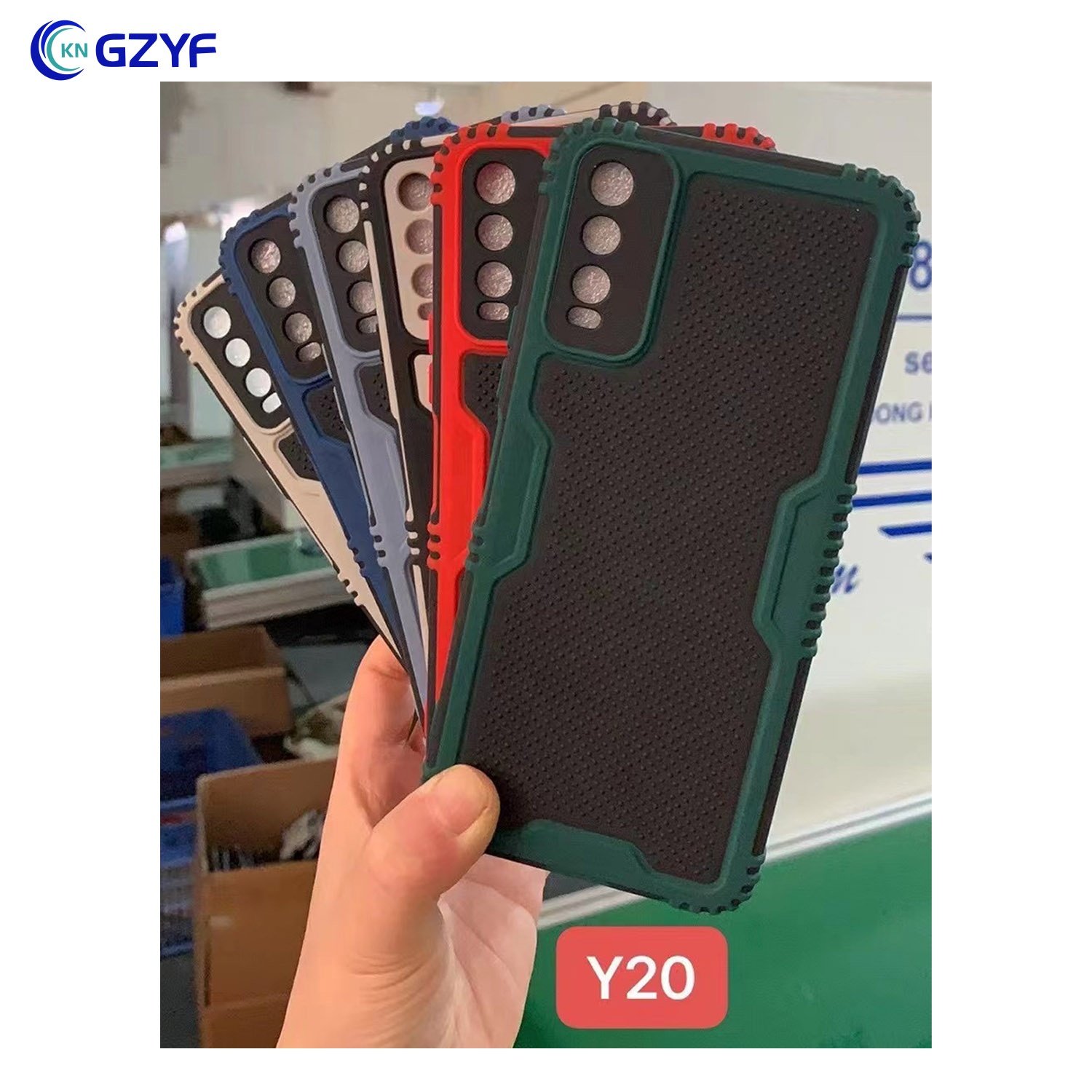 Wholesale Mobile Phone Case for VIVO Y20 anti shock back cover for vivo oppo huawei motorola iphone infinx tecno samsung LG