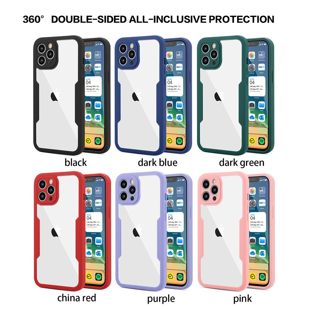 New product 360 degree protection shockproof mobile phone case for iPhone 13 12 11 cover case