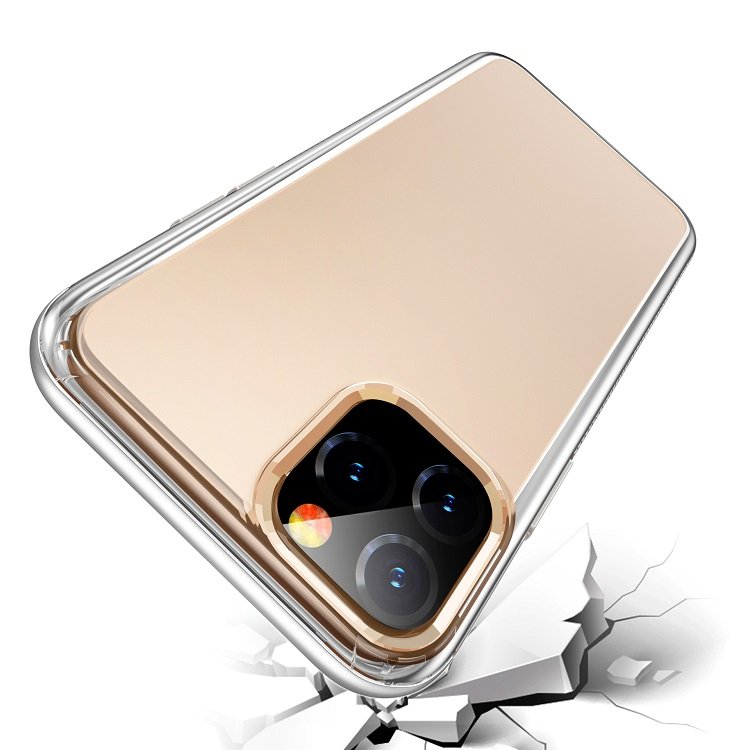 New Cell Phone Case For iPhone 11 X 2019 For iPhone 12 Pro max Clear Case Transparent TPU Soft Gel Shockproof Back Cover