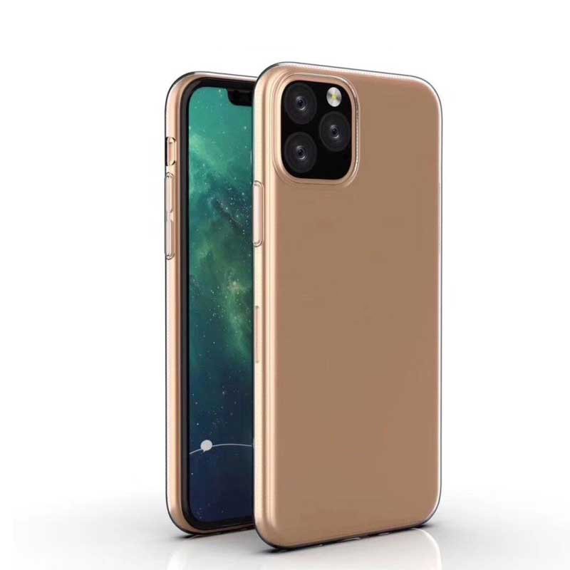 New Cell Phone Case For iPhone 11 X 2019 For iPhone 12 Pro max Clear Case Transparent TPU Soft Gel Shockproof Back Cover