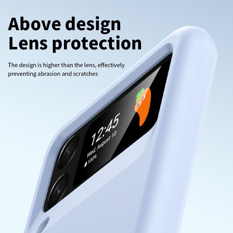For Samsung Galaxy Z Flip 4 5G Phone Cover Full Hinge Protective Painting Matte Phone Case For Samsung Galaxy Z Flip4