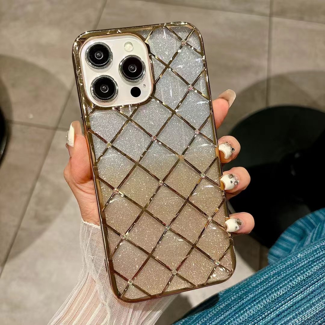 New Trending Bling Soft TPU Mobile Cell i Phone Accessories Case for Apple iPhone 11 12 13 14 15 16 ProMax Shockproof Cover